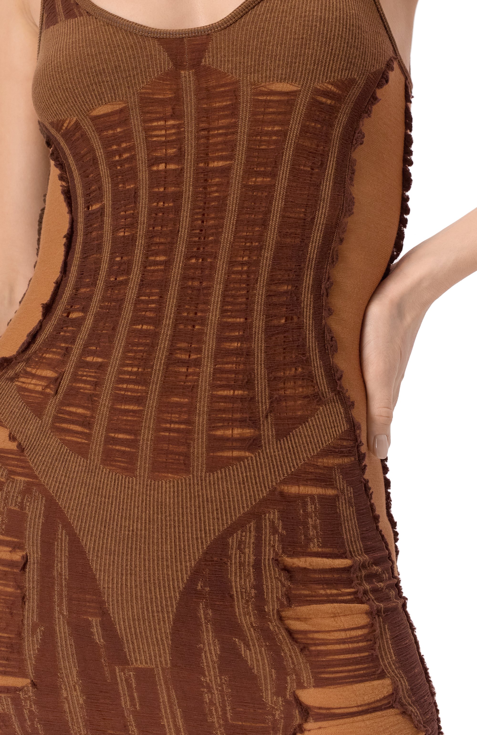 Хлопковое платье DIESEL, арт. A19215/0BJBI, фото 5