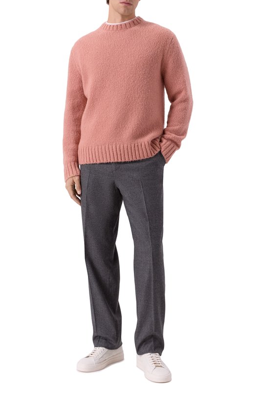 Шерстяные брюки 12 STOREEZ 135680 Серый  135680 Фото 2