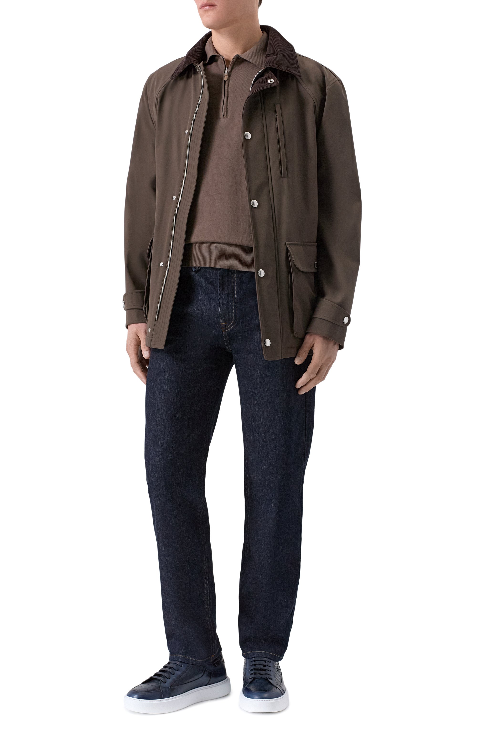 Хлопковое поло CANALI, арт. C0454/MK02459, фото 2