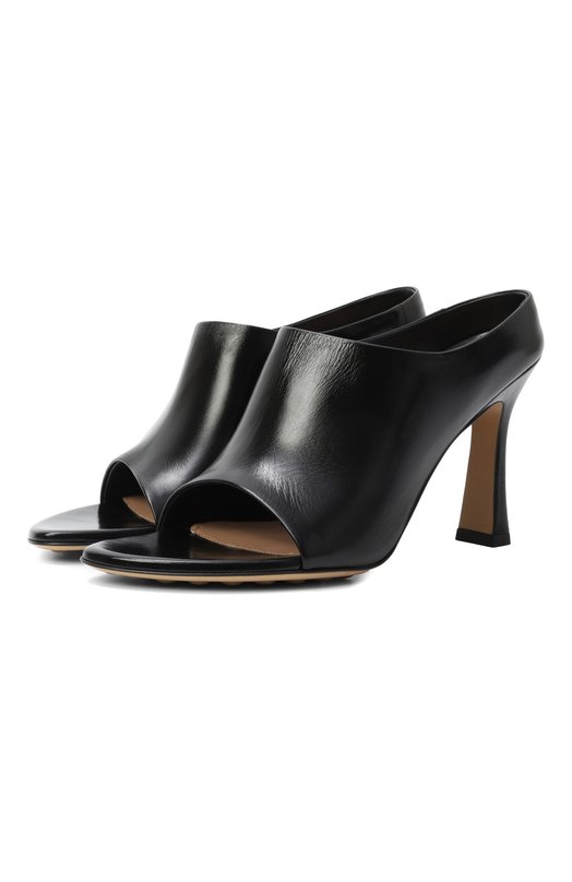 фото Кожаные мюли rana bottega veneta