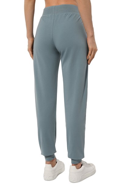 Хлопковые джоггеры EA7 голубого цвета по цене 10400 руб., арт. 8NTP85/TJTXZ, фото 4 Хлопковые джоггеры EA7, арт. 8NTP85/TJTXZ, фото 4