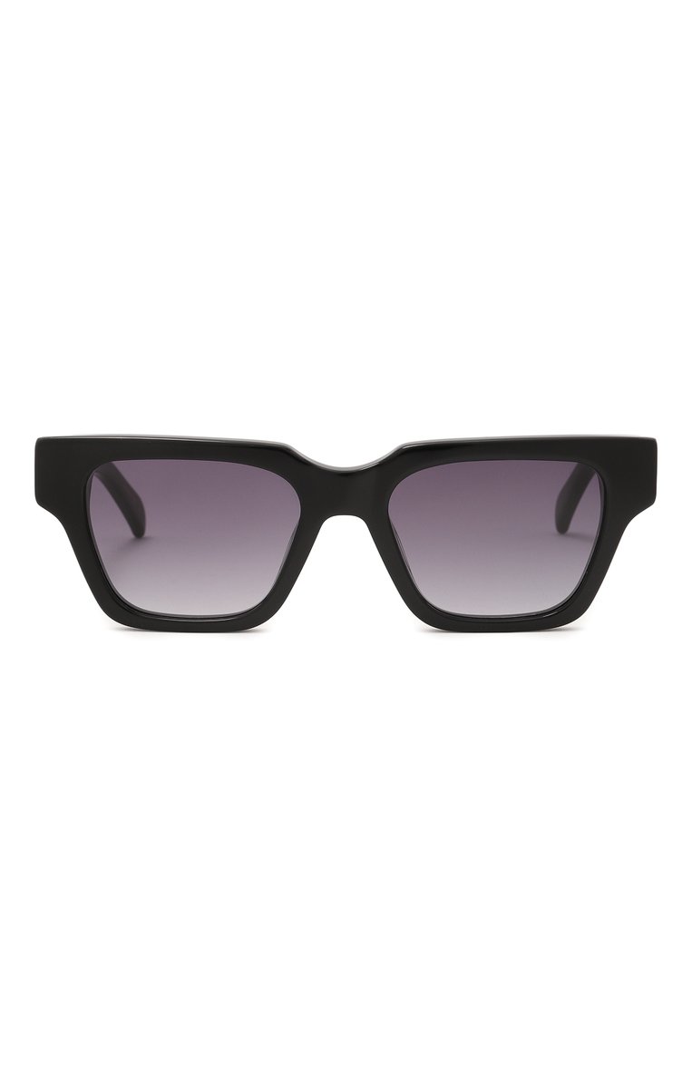 Женские солнцезащитные очки G.O.D. EYEWEAR черного цвета, арт. THIRTY FIVE BLACK/GRAD GREY | Фото 3 (Тип очков: С/з; Нос: Не проставлено; Региональные ограничения белый список (Axapta Mercury): Не проставлено; Материал: Пластик; Оптика Гендер: оптика-женское; Очки форма: Квадратные)