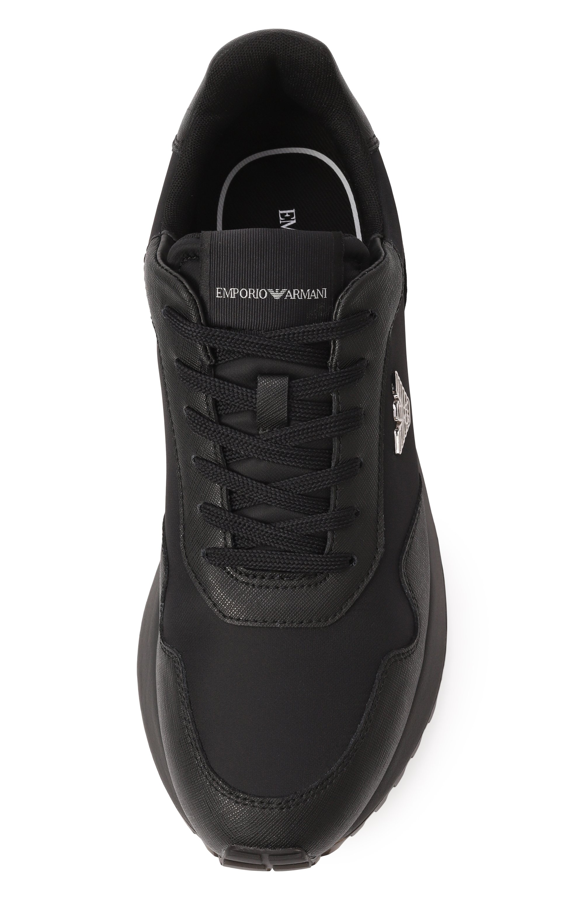 Комбинированные кроссовки EMPORIO ARMANI, арт. X4X630/XN877, фото 6