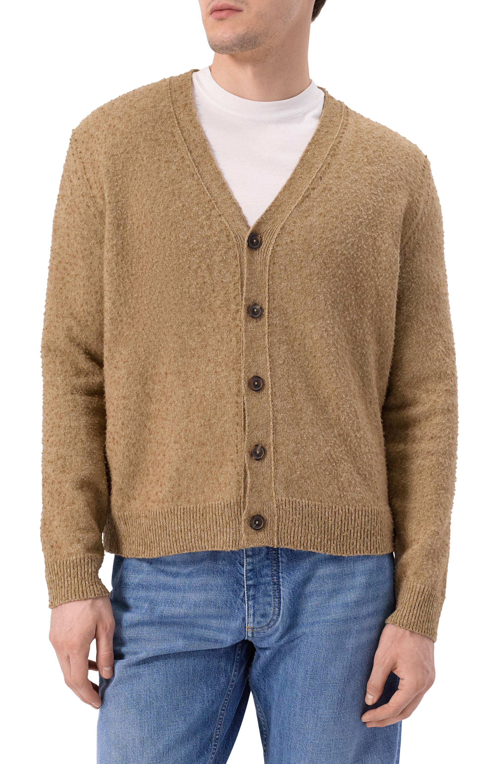 Кардиган из шерсти и хлопка MAISON MARGIELA, арт. S50HP0019/M13108, фото 3