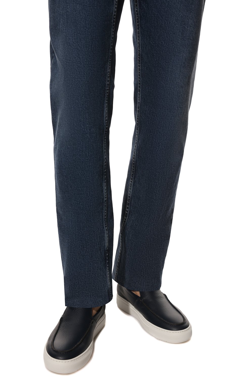 Кожаные слипоны DOUCAL'S, арт. DU2986ERICUZ109IB10, фото 3