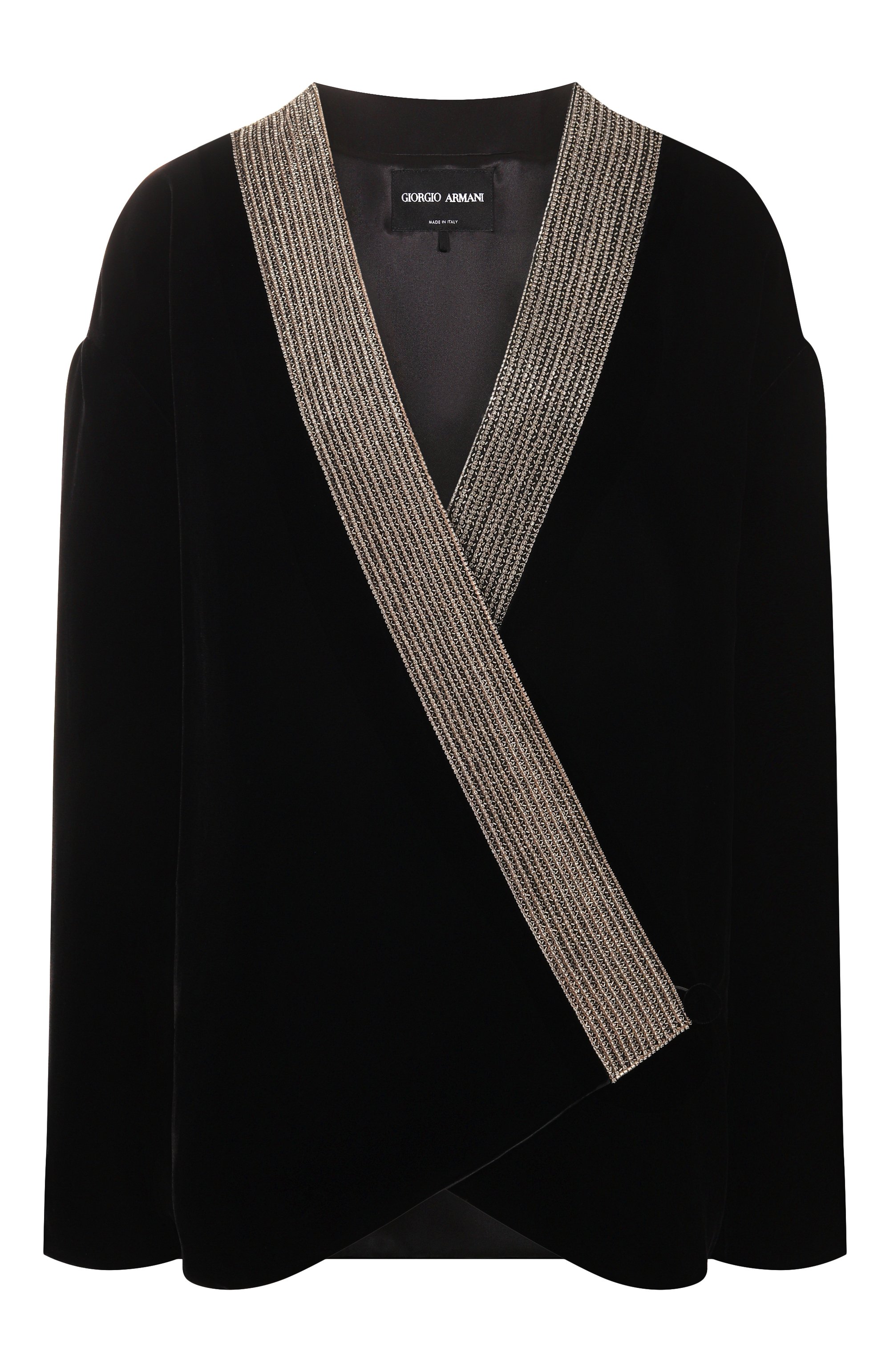 Бархатный жакет GIORGIO ARMANI, арт. GW002002/AF21737, фото 1
