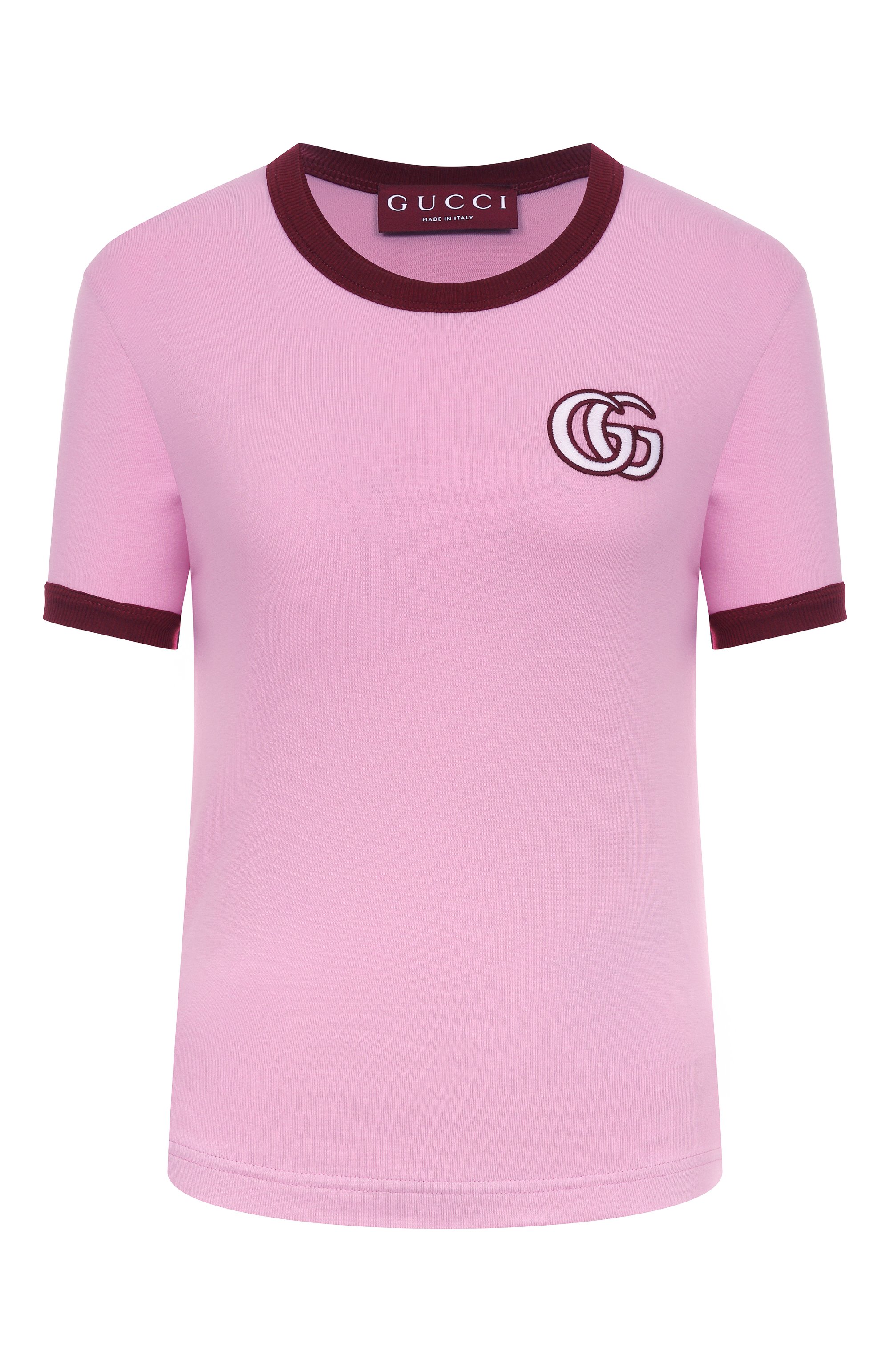 Хлопковая футболка GUCCI, арт. 818787/XJG5A, фото 1