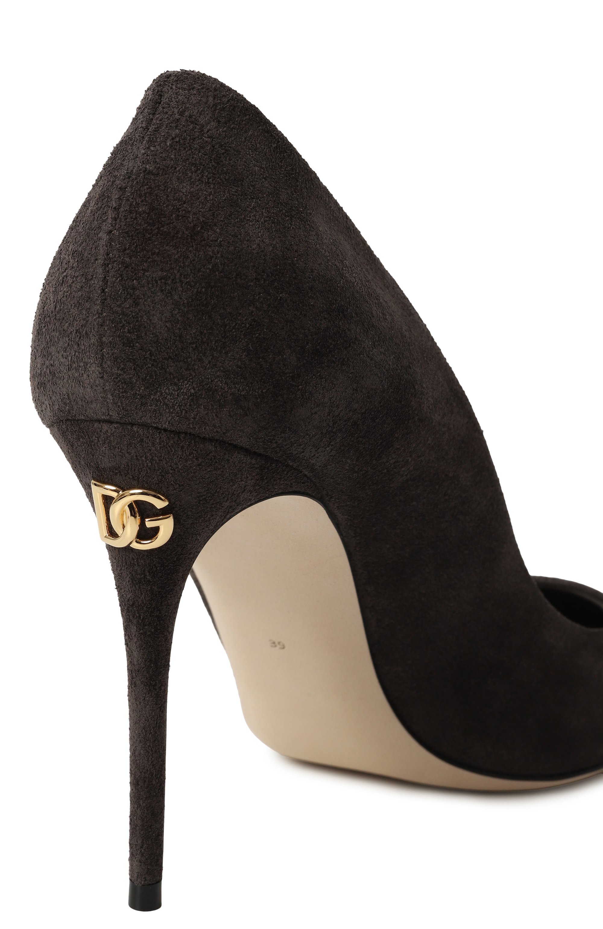 Замшевые туфли cardinale 90 DOLCE & GABBANA, арт. CD1840/B7260, фото 7