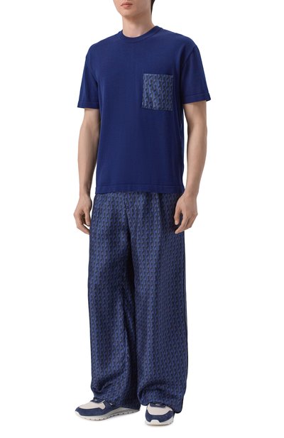 Шелковые брюки MVST, арт. M26.2PM.T036/F128 TWILL PRINT, фото 2