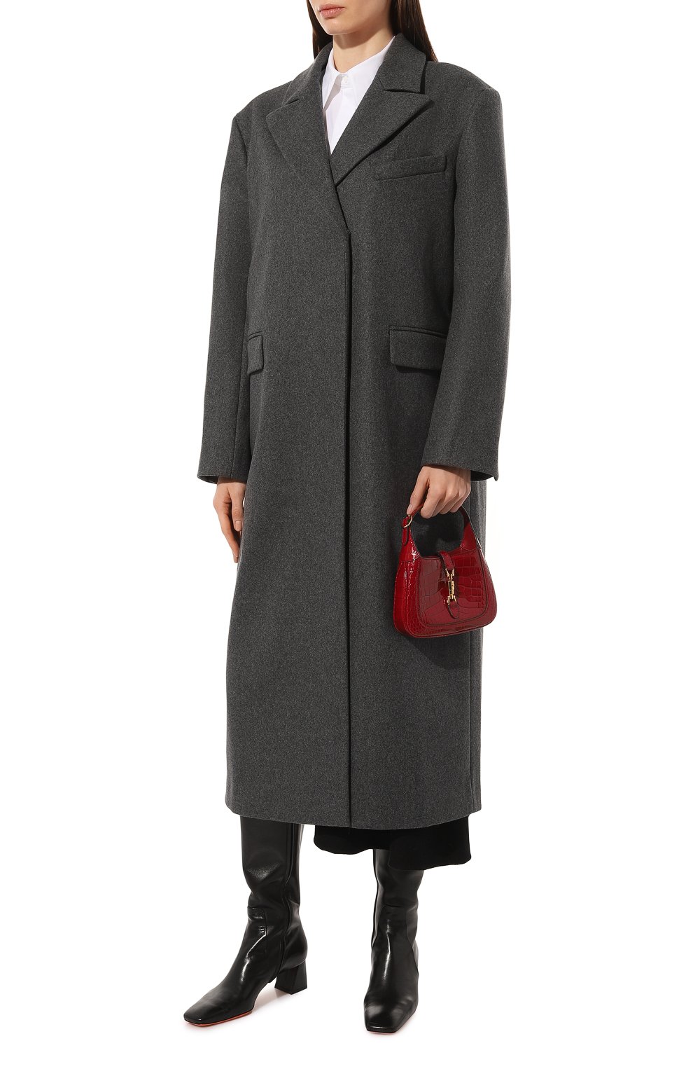 Сумка jackie 1961 mini из кожи аллигатора GUCCI, арт. 637091 EV40G, фото 7