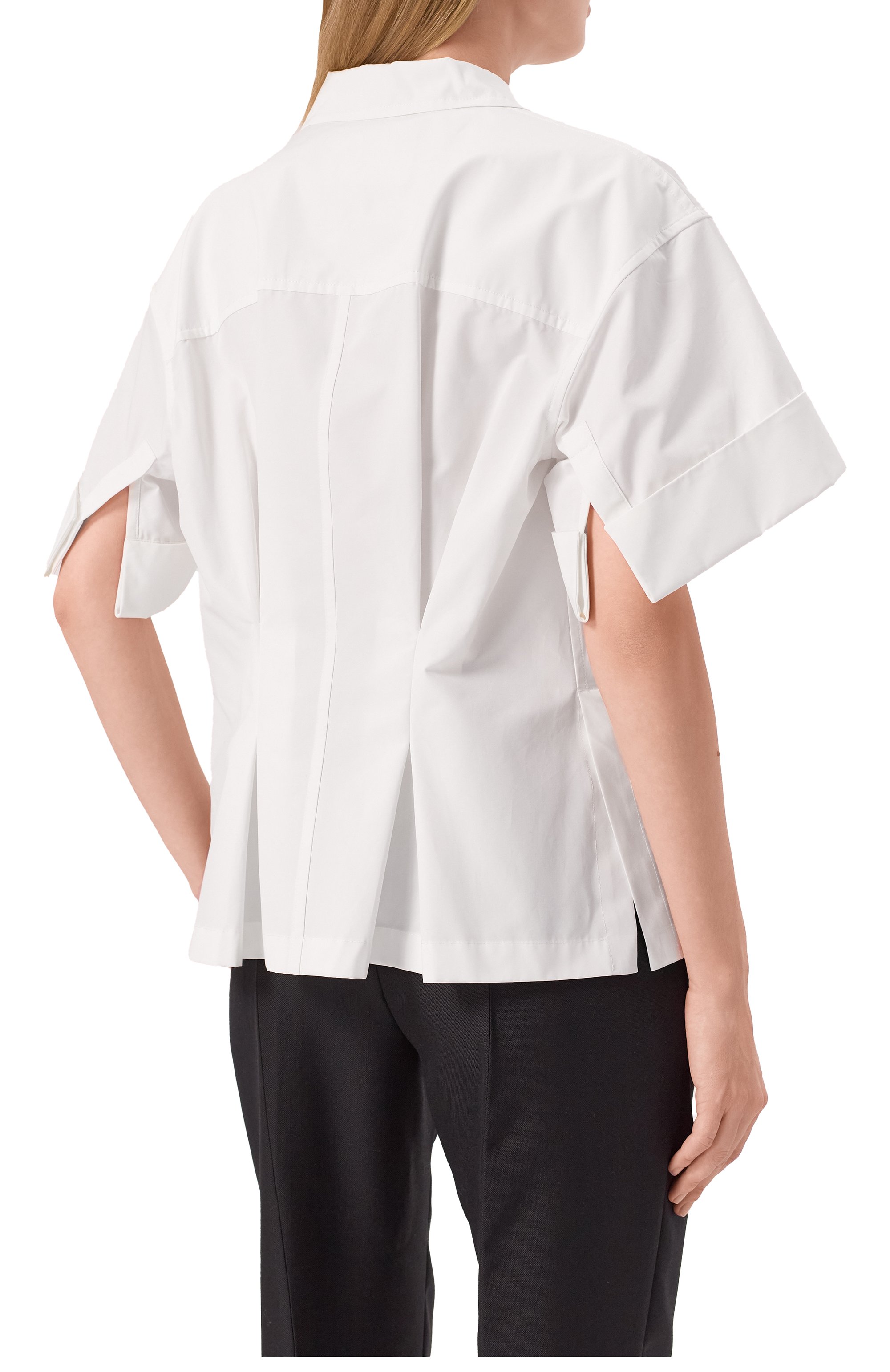 Хлопковая рубашка JIL SANDER, арт. J04DL0105/J45002, фото 4