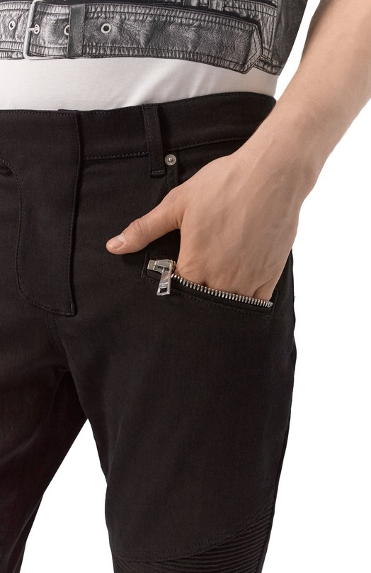 Джинсы Balmain EH1MG115/DF63 Чёрный  EH1MG115/DF63 Фото 5
