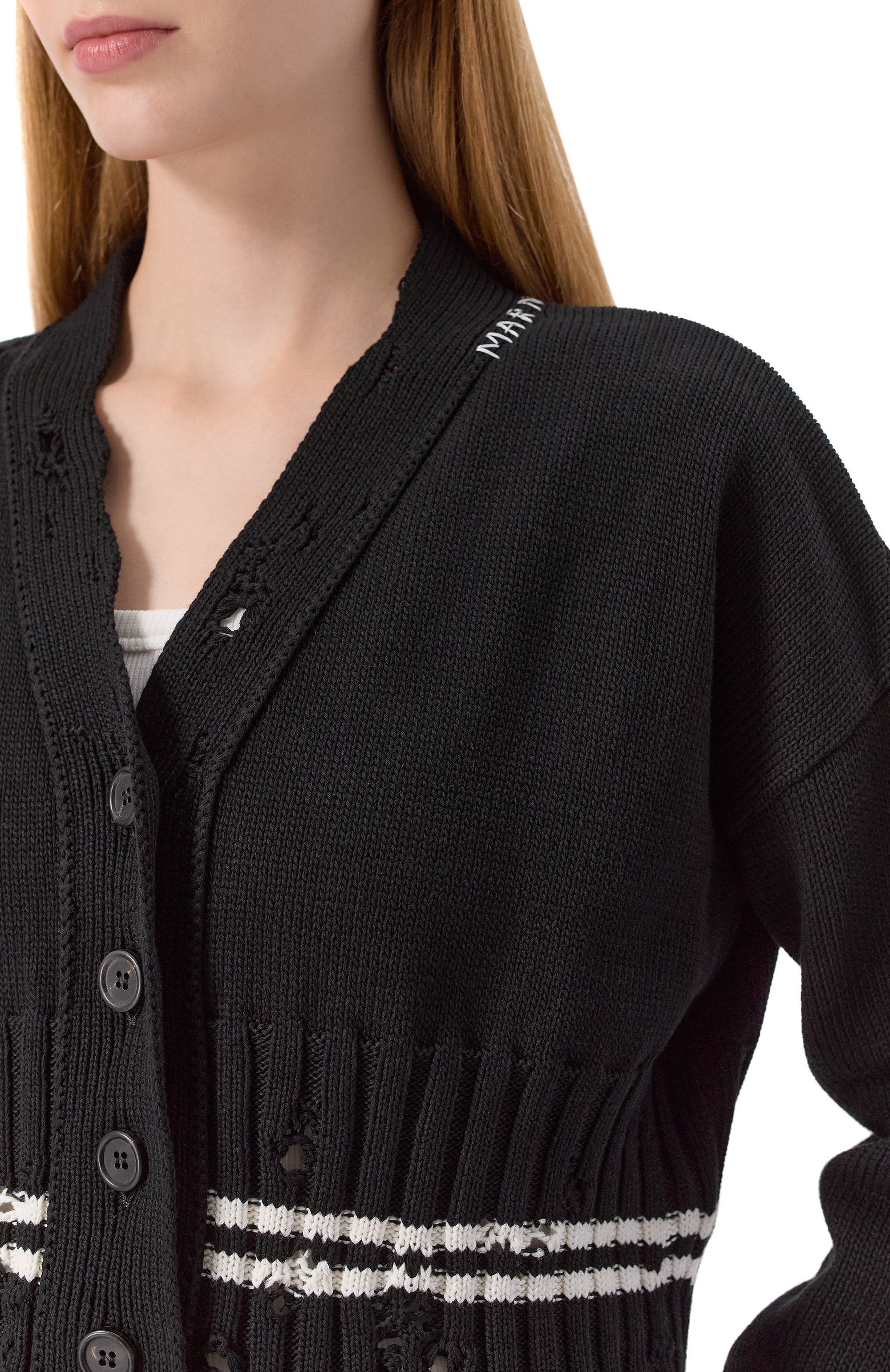 Хлопковый кардиган MARNI, арт. CDMD0223Q0/UFC652, фото 5