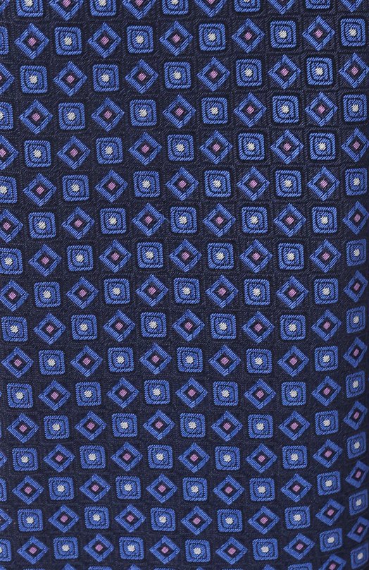 Шелковый галстук Canali 18/HJ04565 Синий  18/HJ04565 Фото 4