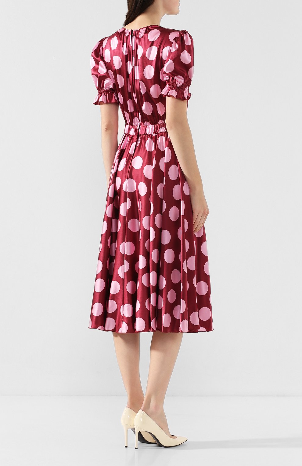 Шелковое платье DOLCE & GABBANA, арт. F6H9FT/FSAZF, фото 4