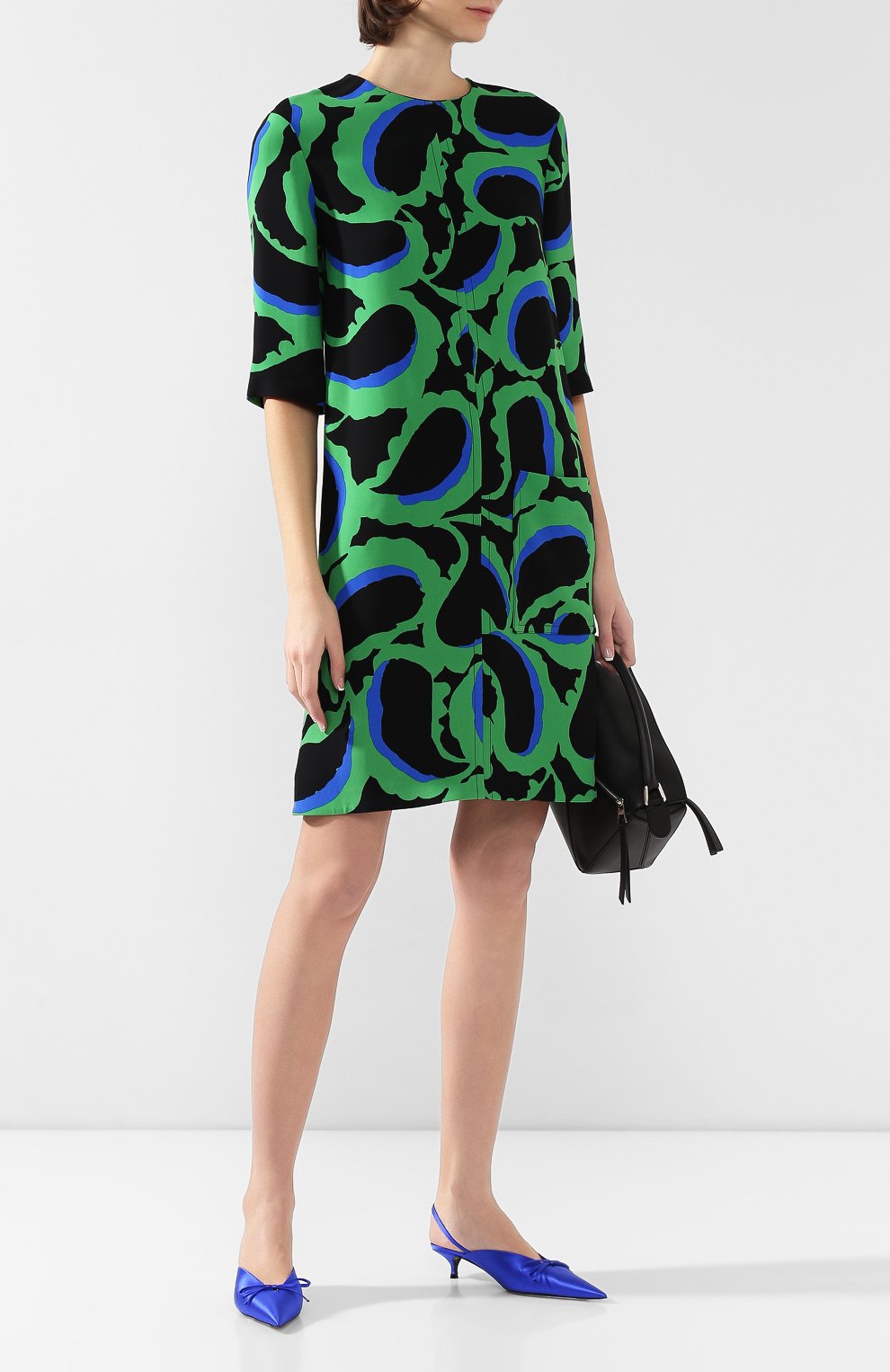 Платье с принтом MARNI, арт. ABMAU57U00/TV714, фото 2