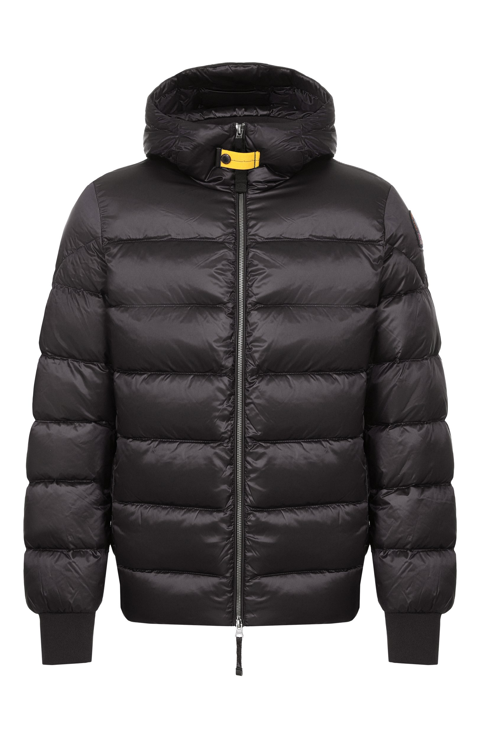 Пуховик PARAJUMPERS черного цвета по цене 86100 руб., арт. 26WMPMPUSX13, фото 1 Пуховик PARAJUMPERS, арт. 26WMPMPUSX13, фото 1