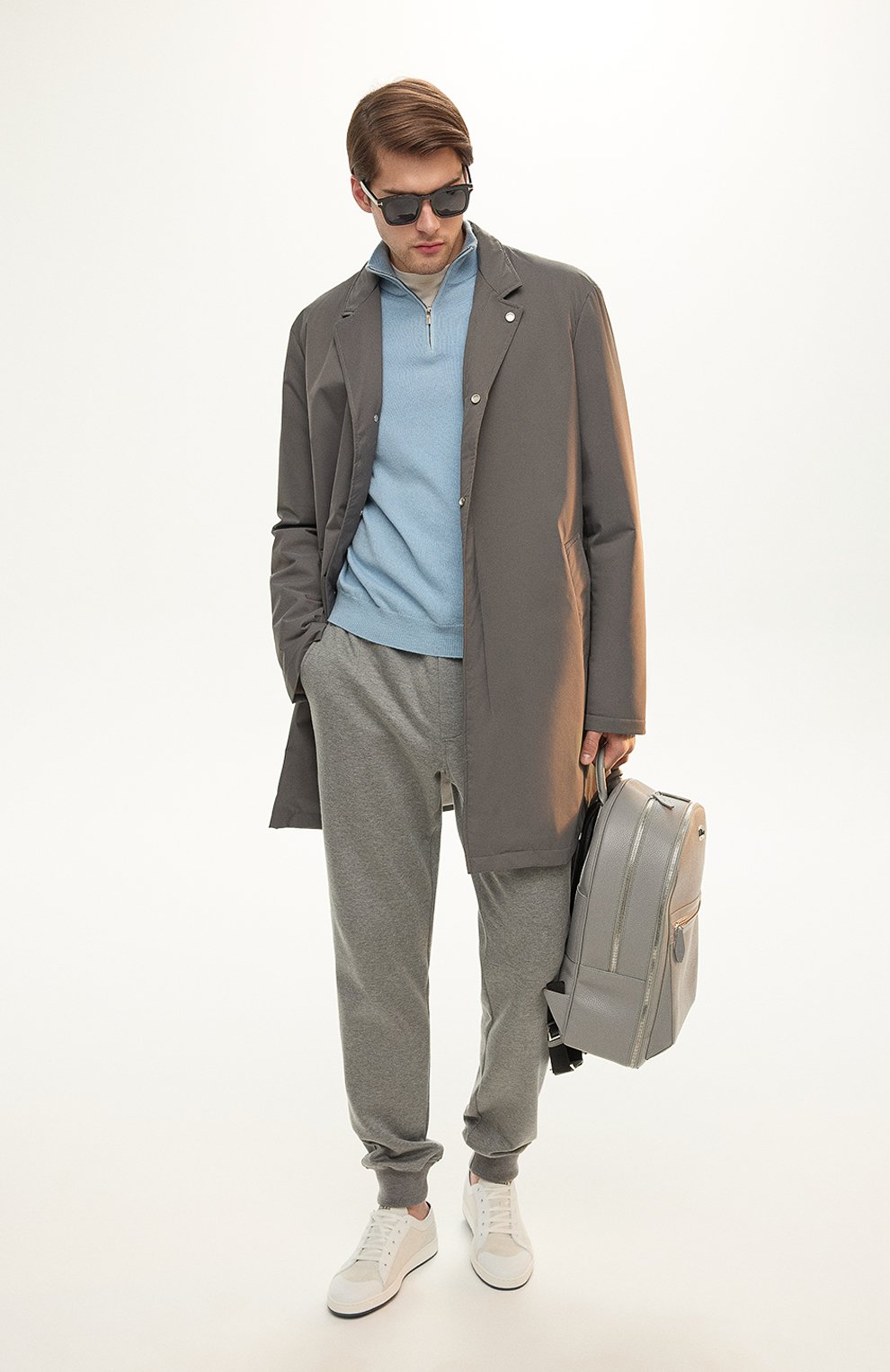 Джоггеры из хлопка и кашемира MVST, арт. 13M717.VA00.MUST., фото 6