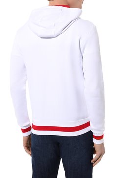 Мужской хлопковая толстовка KITON белого цвета, арт. UMKZ010 | Фото 4 (Драгоценные камни: Проставлено; Материал сплава: Проставлено; Рукава: Длинные; Длина (для топов): Стандартные; Материал внешний: Хлопок; Мужское Кросс-КТ: Толстовка-одежда; Стили: Спорт-шик)