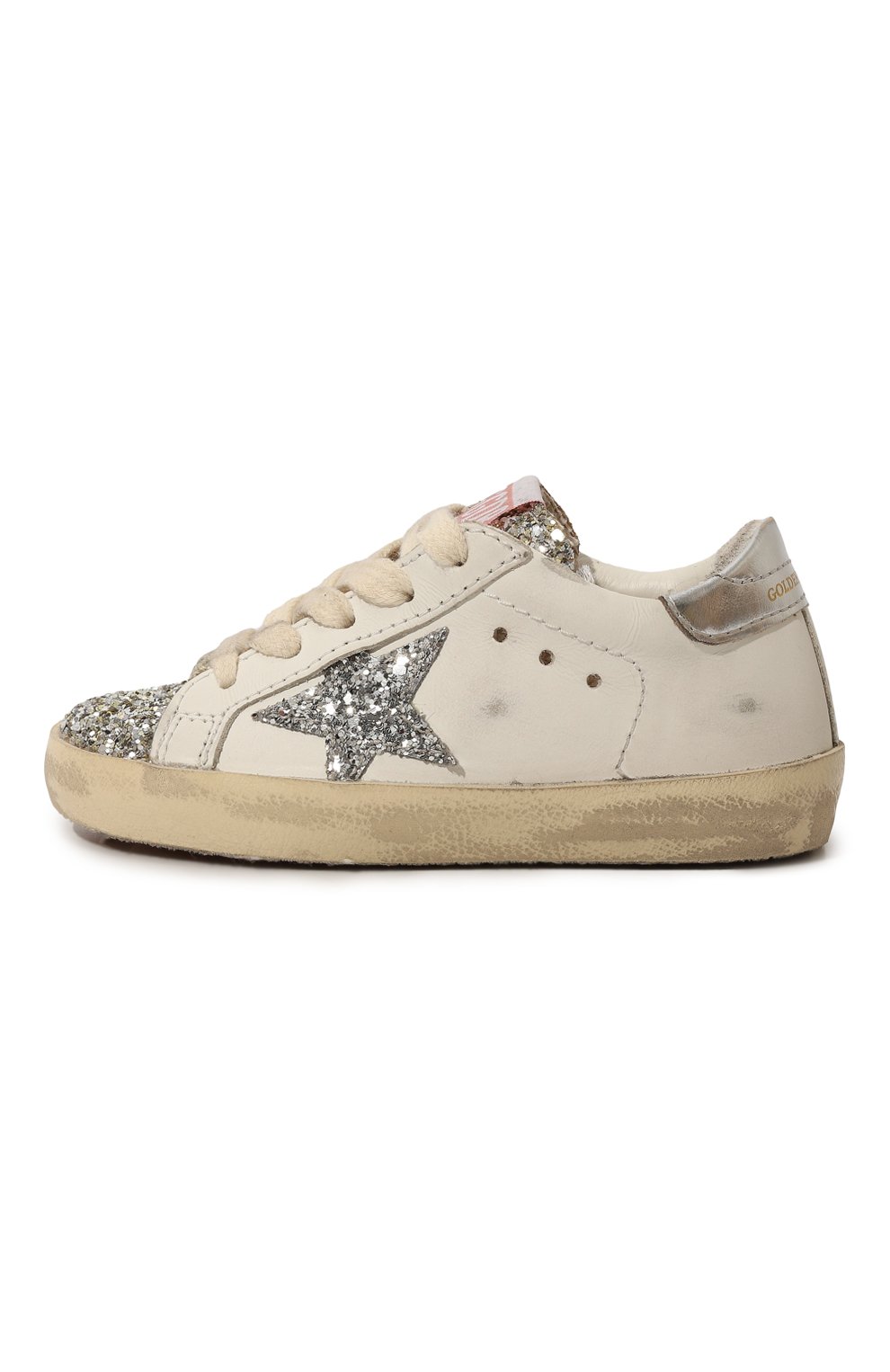 Кожаные кеды superstar GOLDEN GOOSE DELUXE BRAND, арт. GJF00101.F003318, фото 2