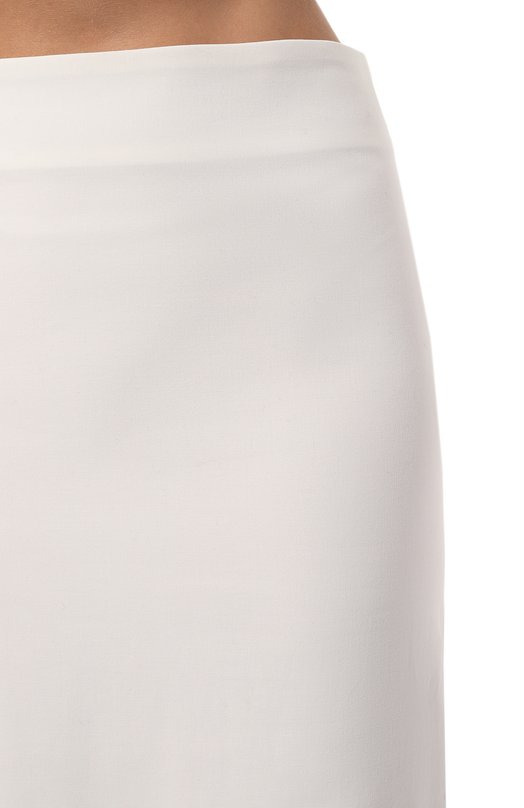 Хлопковая юбка Brunello Cucinelli MB416B1336 Белый  MB416B1336 Фото 5