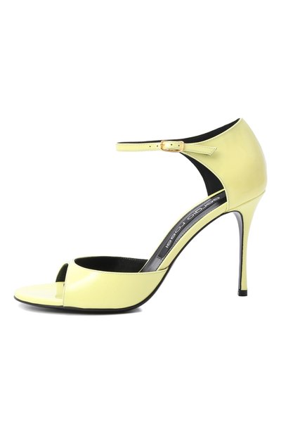 Кожаные босоножки godiva 90 SERGIO ROSSI, арт. B11930/MMVV36, фото 4