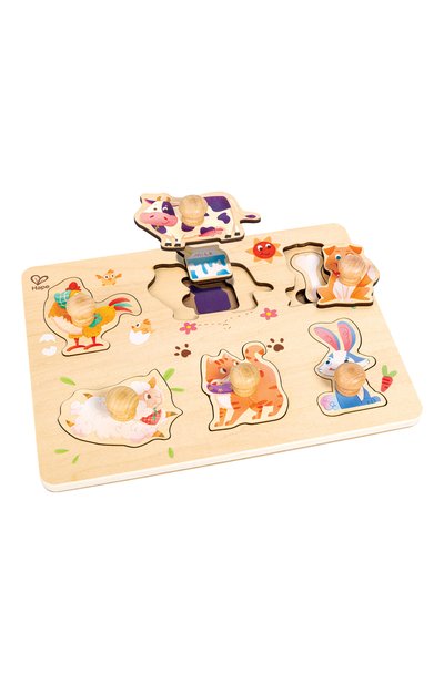 Развивающая игрушка-пазл фермерский дворик HAPE, арт. E1655_HP, фото 3