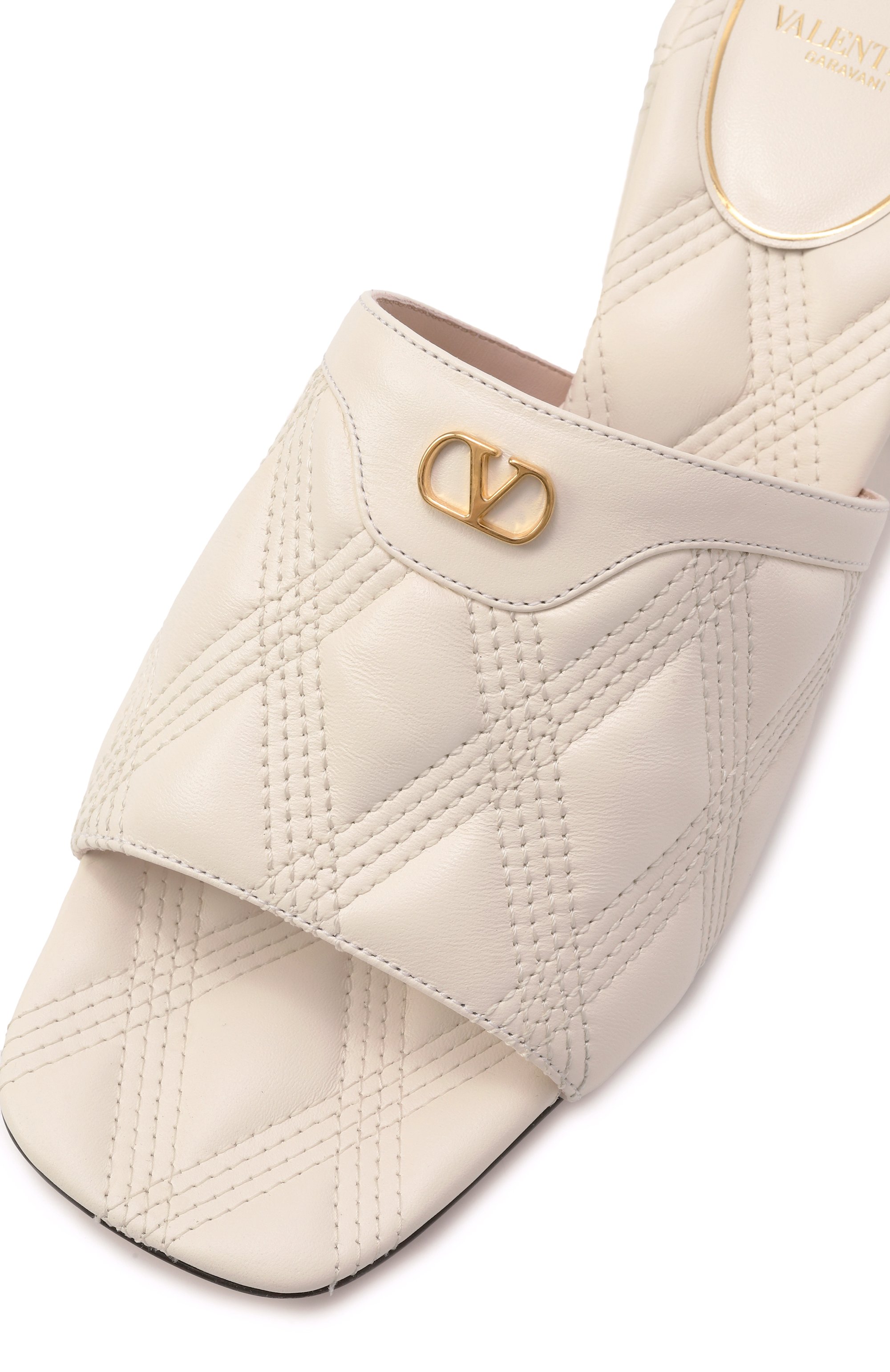 Кожаные мюли quiltie VALENTINO, арт. 6W2S0LL4/KHU, фото 7