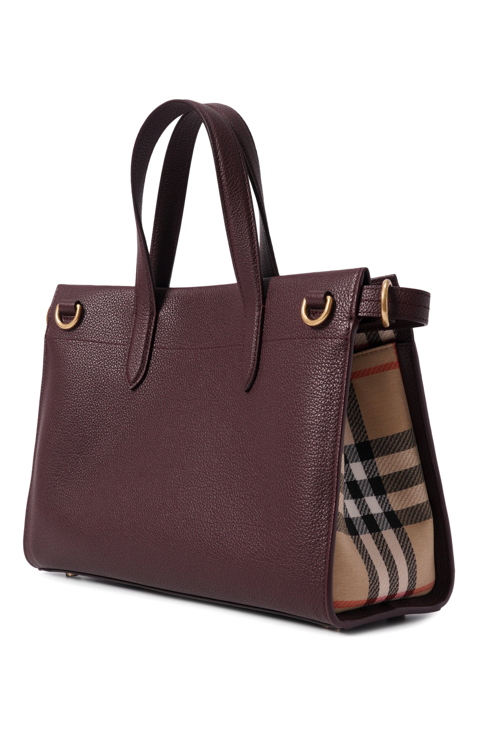 Сумка-тоут cotswolds small BURBERRY, арт. 8129063, фото 4