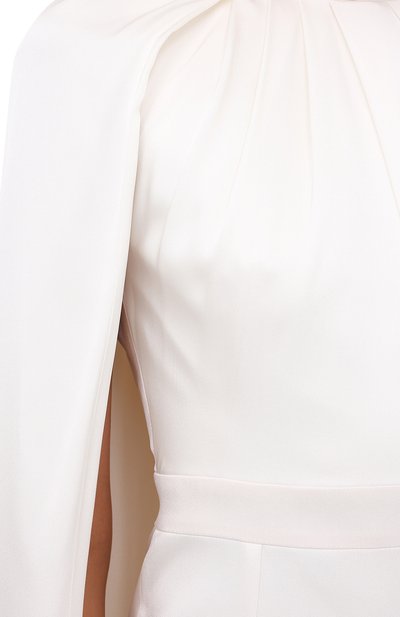 Атласное платье ALEXANDER MCQUEEN белого цвета по цене 347500 руб., арт. 629351/QBAAE, фото 5 Атласное платье ALEXANDER MCQUEEN, арт. 629351/QBAAE, фото 5