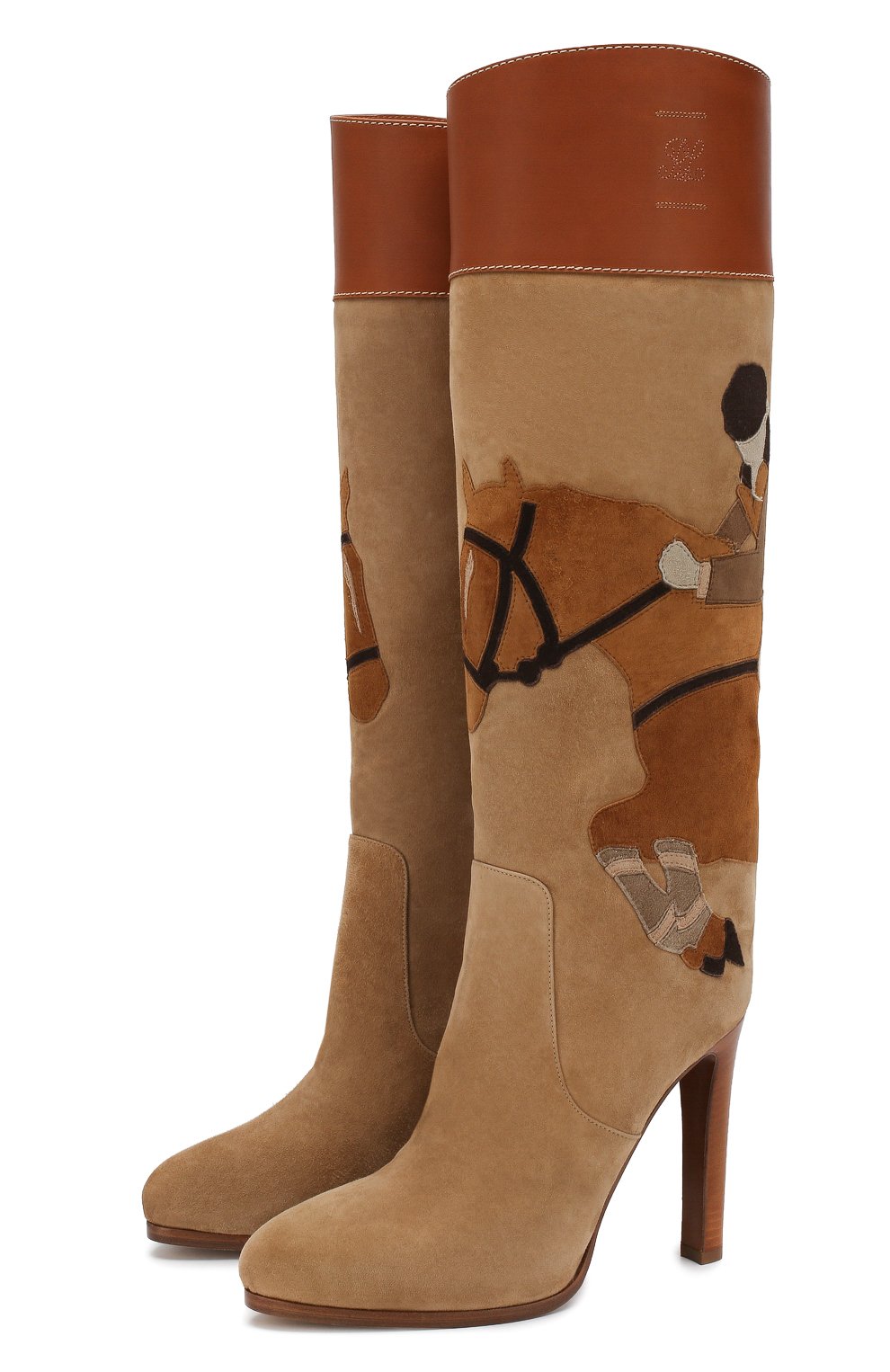 Замшевые сапоги renise RALPH LAUREN, арт. 800769426, фото 1