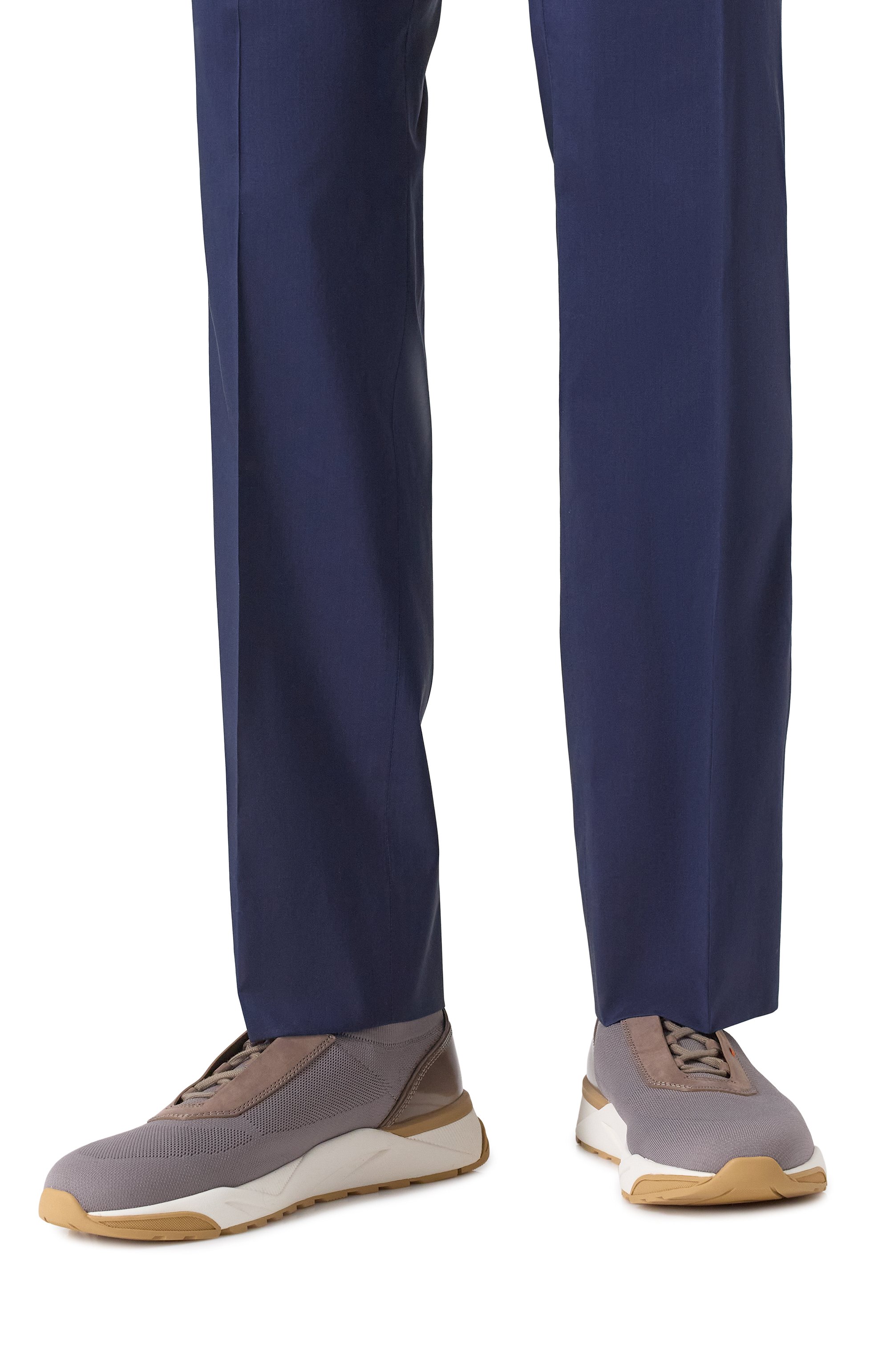 Текстильные кроссовки innova SANTONI темно-бежевого цвета по цене 79850 руб., арт. MBIG21601BICCH0D, фото 3 Текстильные кроссовки innova SANTONI, арт. MBIG21601BICCH0D, фото 3