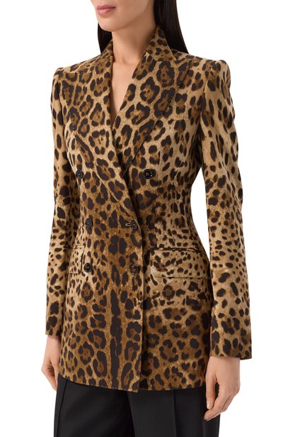 Шерстяной жакет DOLCE & GABBANA, арт. F29QFT/FSBAV, фото 3