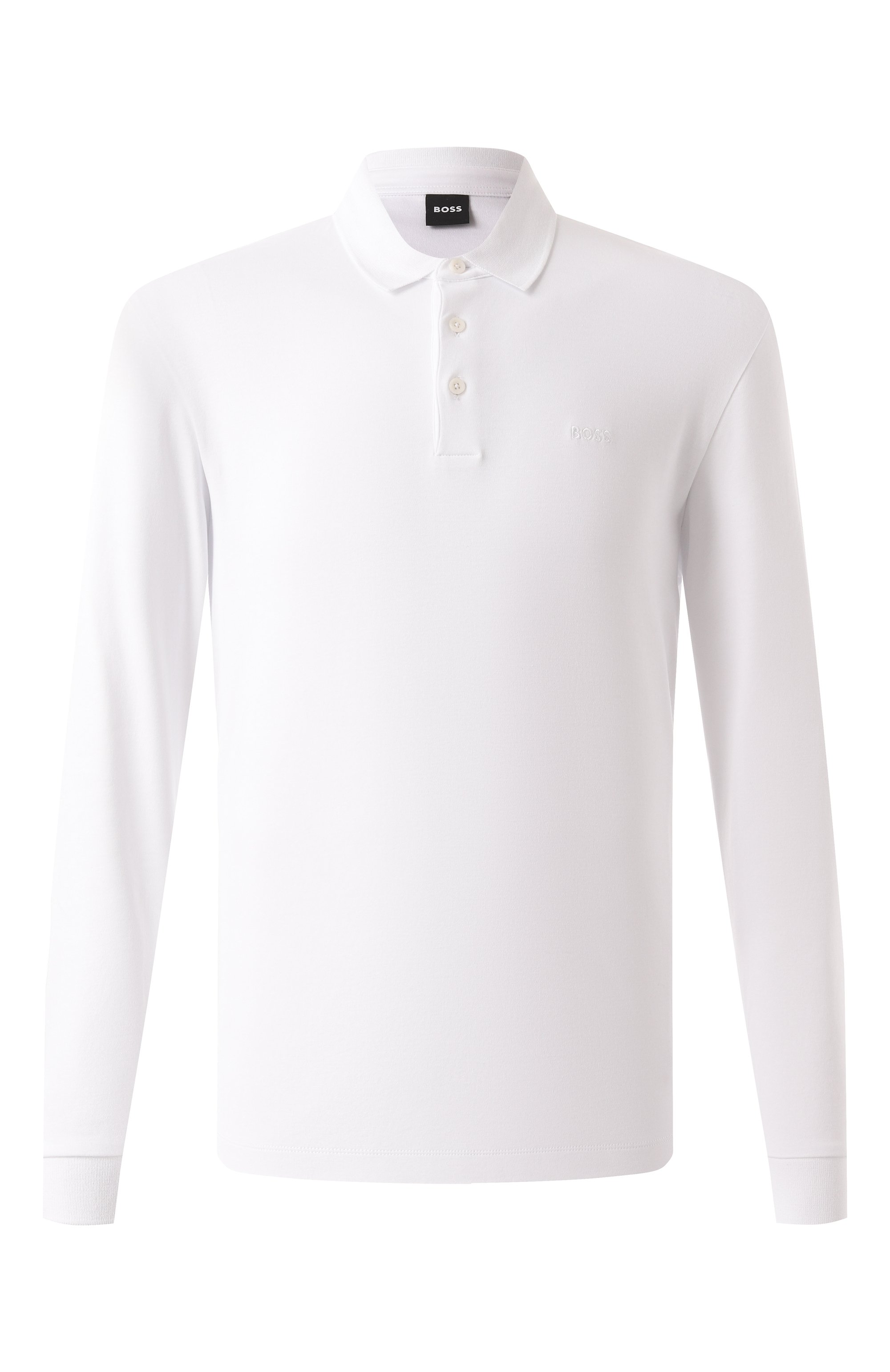 Хлопковое поло BOSS, арт. 50468392, фото 1