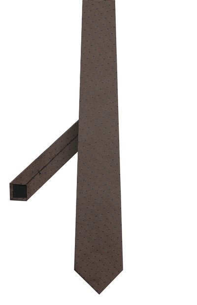Шелковый галстук BROUBACK коричневого цвета по цене 5995 руб., арт. TIE 8CM/15GG, фото 3 Шелковый галстук BROUBACK, арт. TIE 8CM/15GG, фото 3