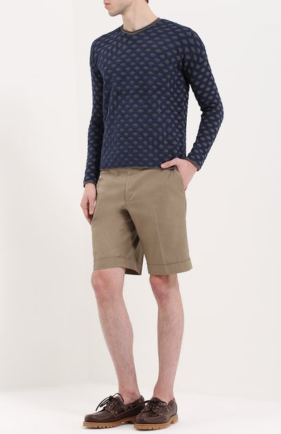 Кожаные топсайдеры на рифленой подошве GUCCI, арт. 450714/DTN20, фото 2