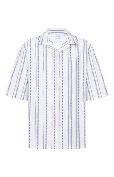 Мужская хлопковая рубашка BRUNELLO CUCINELLI, арт. MA6870615W