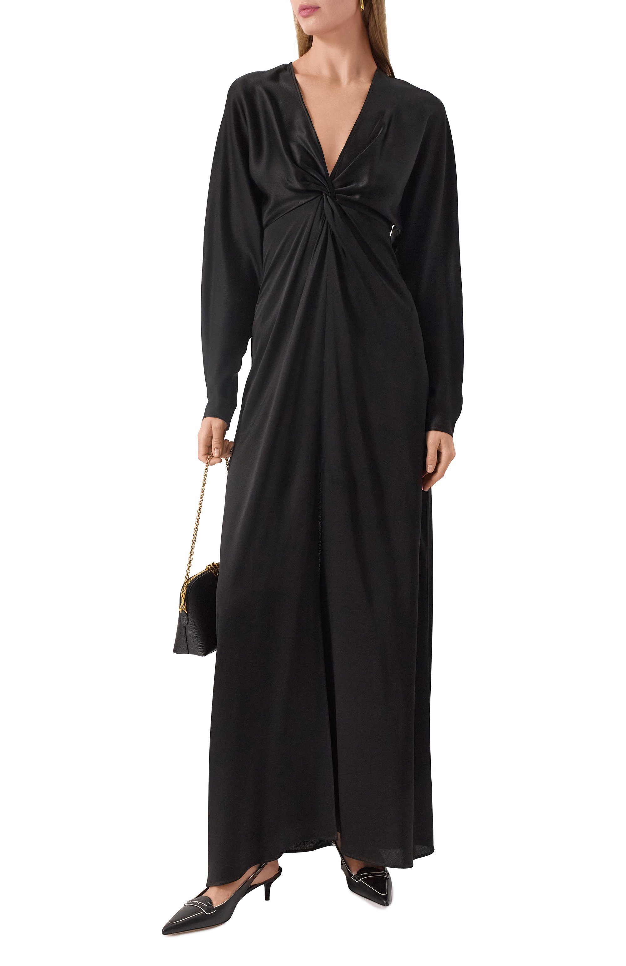 Атласное платье ANTONELLI FIRENZE, арт. M6331N/794, фото 2