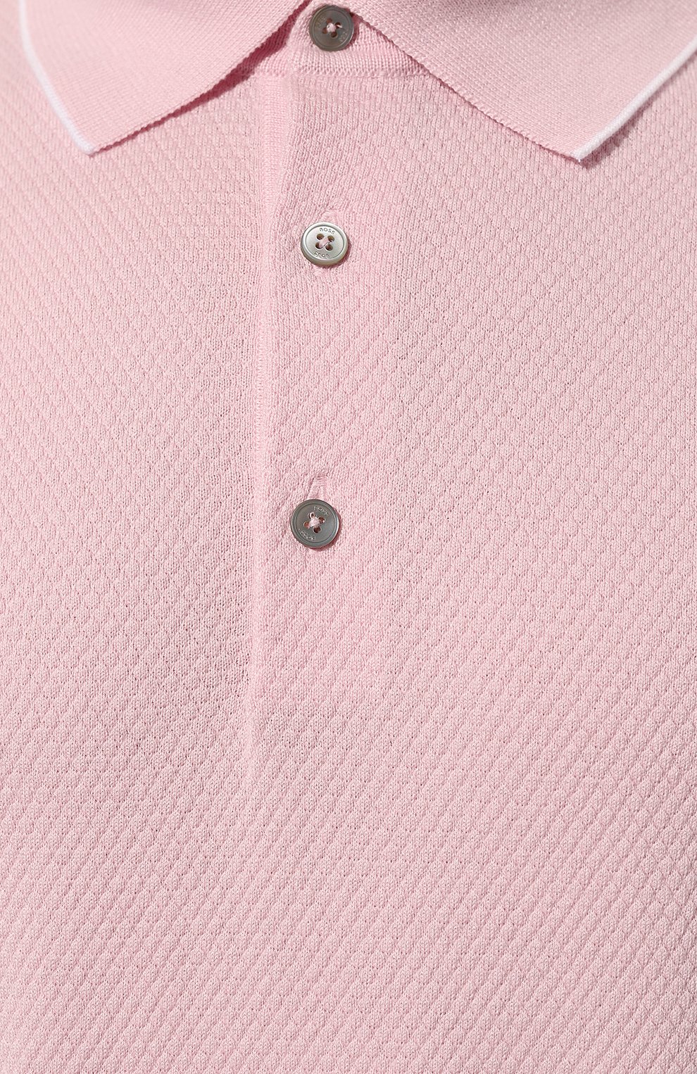 Хлопковое поло BOSS, арт. 50489889, фото 5