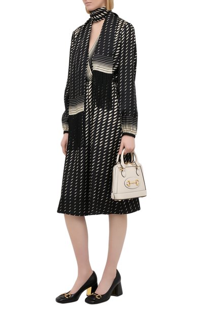 Шелковое платье GUCCI, арт. 643440/ZAGHV, фото 2