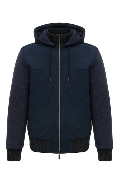 Мужской комбинированный бомбер CAPOBIANCO, арт. 17M181.FSMN.