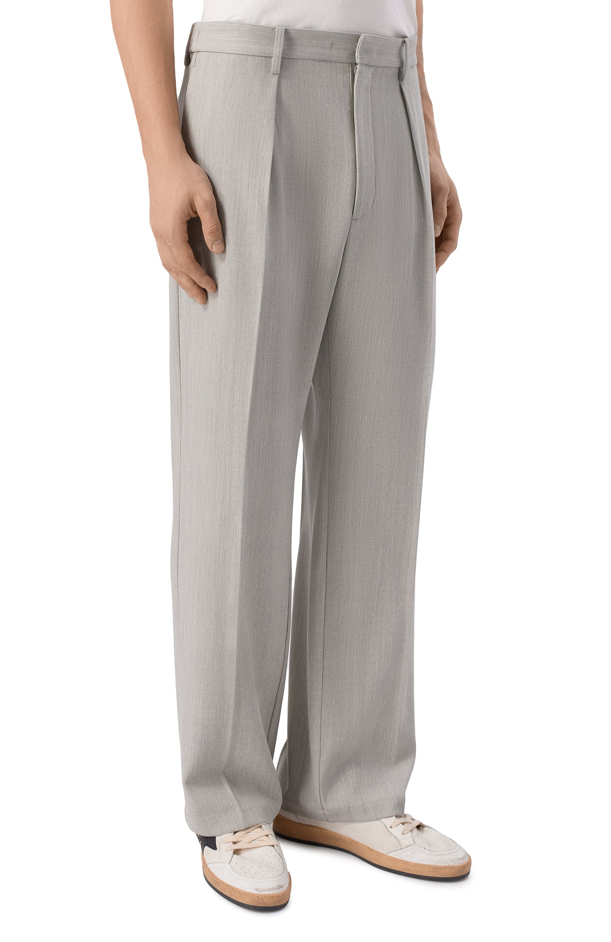 Шерстяные брюки ATTACHMENT, арт. AP61-018, фото 3