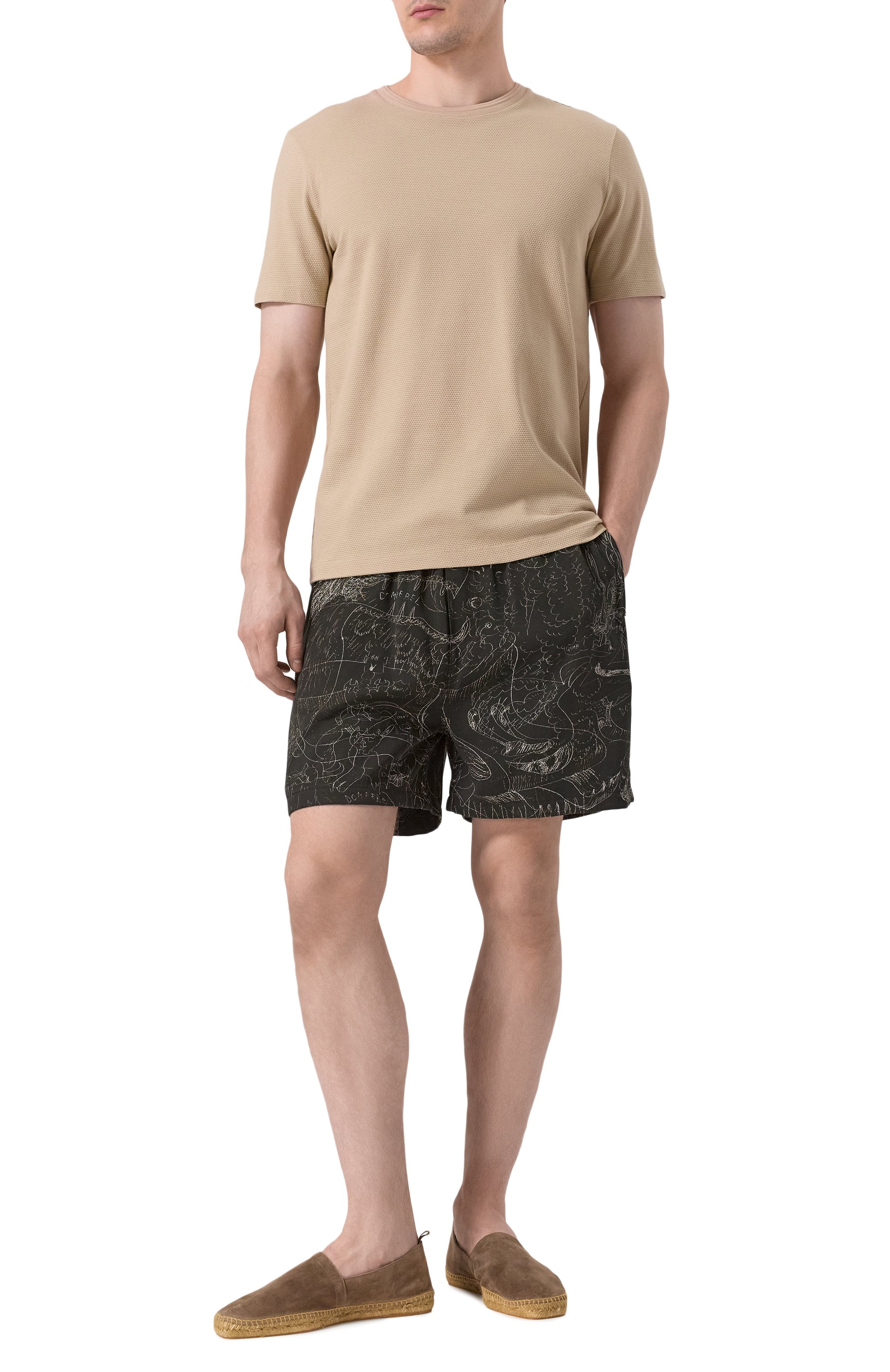 Шорты DOMREBEL черного цвета по цене 37550 руб., арт. UT0PIA/SH0RTS, фото 2 Шорты DOMREBEL, арт. UT0PIA/SH0RTS, фото 2