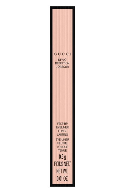 Подводка для глаз felt-tip eyeliner, оттенок 01 (0.5g) GUCCI, арт. 3614228835121, фото 4