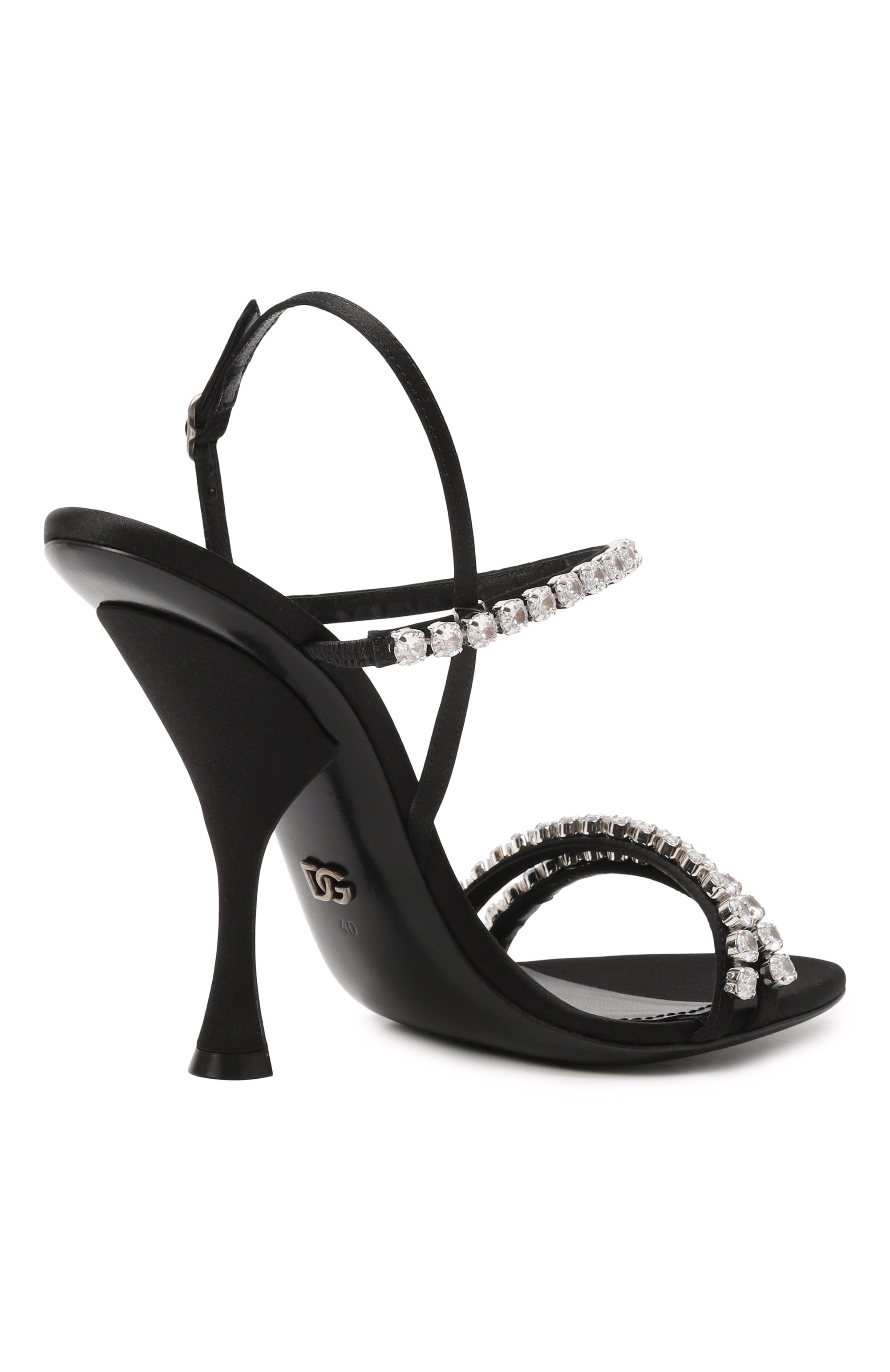 Текстильные босоножки keira 105 DOLCE & GABBANA, арт. CR1925/AT399, фото 5