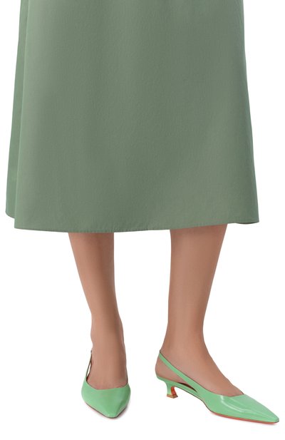 Женские кожаные туфли SANTONI, арт. WDTG72276HA2NWLN