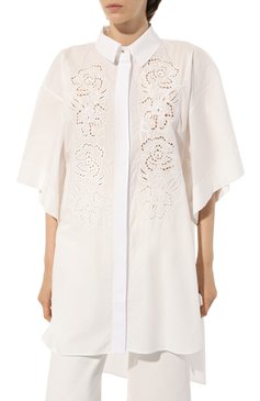 Хлопковая рубашка ELIE SAAB, арт. 15058, фото 1