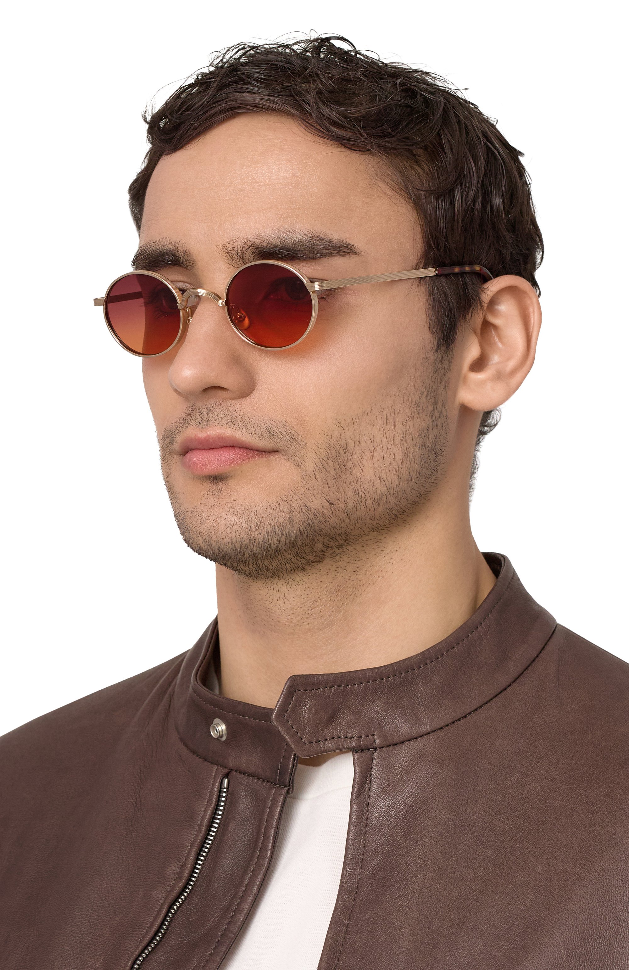 Солнцезащитные очки MOSCOT, арт. M0YEL SUN G0LD/CABERNET, фото 2