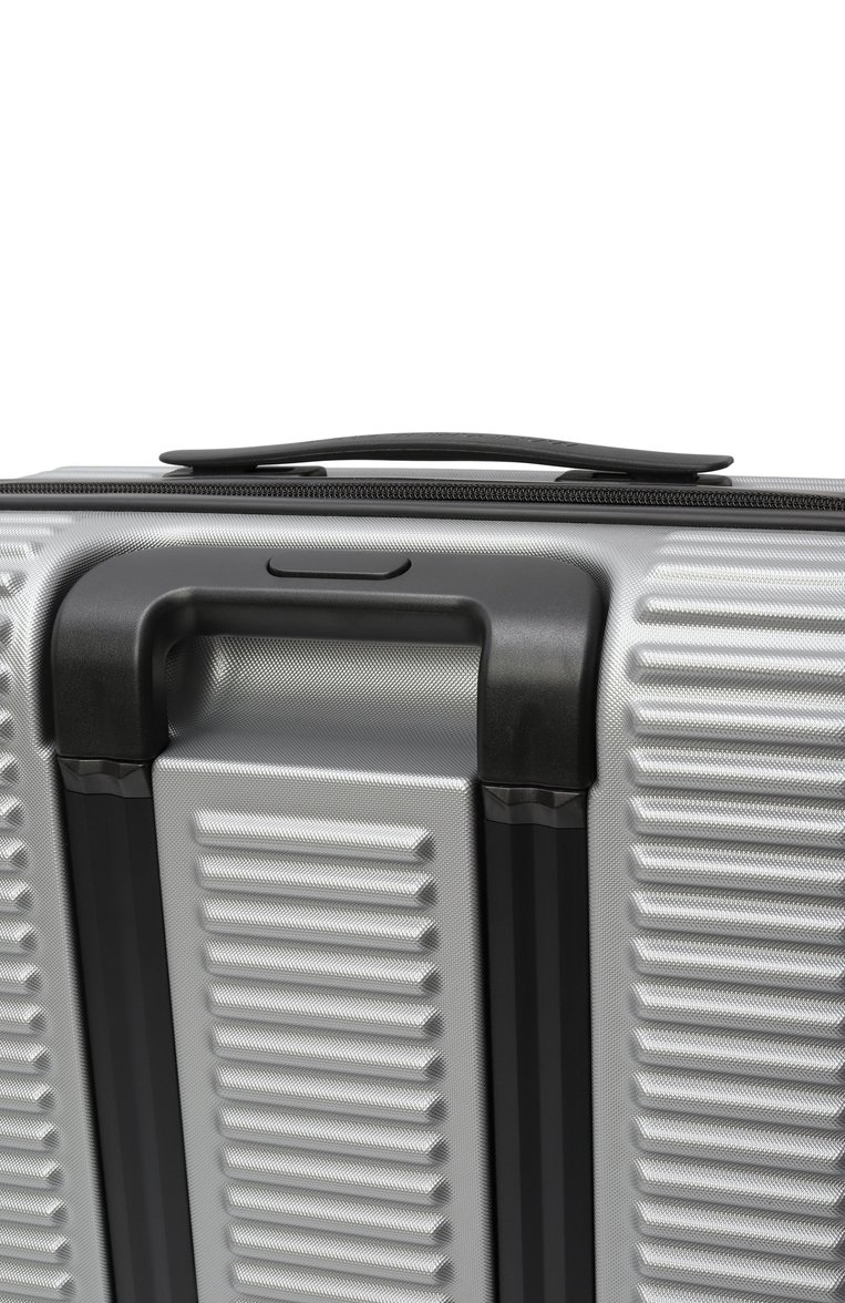 Женский чемодан tank case small MANDARINA DUCK серебряного цвета, арт. FSV22-002 | Фото 2 (Материал: Пластик; Автоматизация ТО: Проставлено; Автоматизация состава: Проставлено; Размер: small)