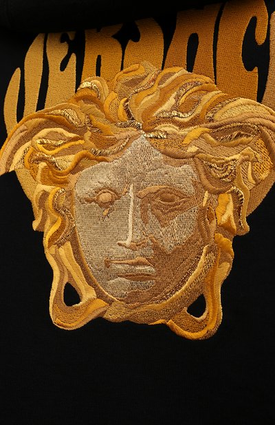 Хлопковая толстовка VERSACE, арт. 1004014/1A02893, фото 5